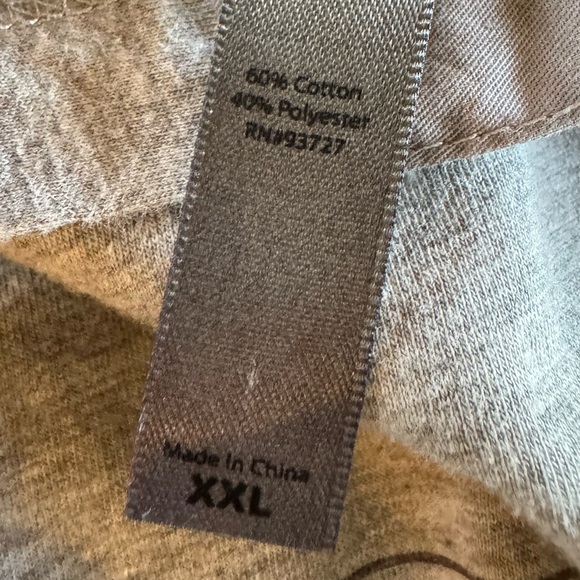 XXL Big Cedar Lodge light weight pull over sweatshirt gray - Picture 3 of 6